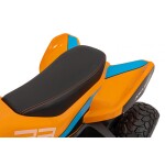 Mamido Detská elektrická štvorkolka McLaren Racing MCL 35 oranžová