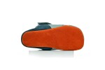 Affenzahn Krabbelschuh Leder Crawly Bunny Petrol barefoot capáčky 23 EUR