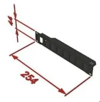 Triton 10 patch panel / 8 modulov (RAB-PP-X03-C1)