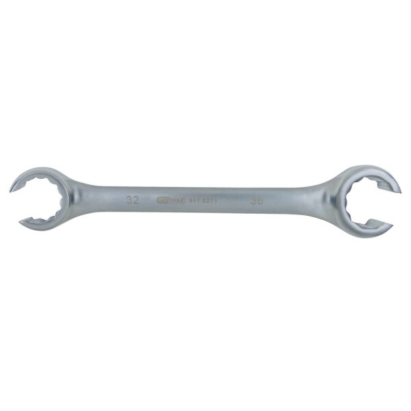 KS Tools 517.0265 Otvorený dvojkruhový kľúč, uhlový, 19x21mm; 517.0265