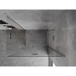 MEXEN/S - Mist-F Duo sprchovací kút skladacie dvere pravá 85 x 90, transparent, chróm 8A6-085L-090P-01-00