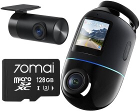 70mai Omni X800 4K set black + karta SD 128GB