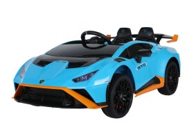 Mamido Detské elektrické autíčko Lamborghini Huracán STO modré