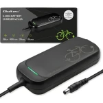 Nabíjačka pre elektrobicykel a kolobežku 36-42V / Nabíjačka / 2A / konektor 5,5 x2, 5 mm / vodeodolná (50333)