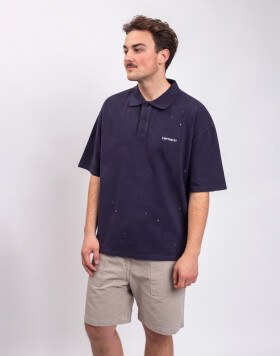 Carhartt WIP S/S Painter Polo Dark Navy destroy wash L