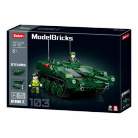 Sluban Model Bricks M38-B1010 bojový tank STRV103