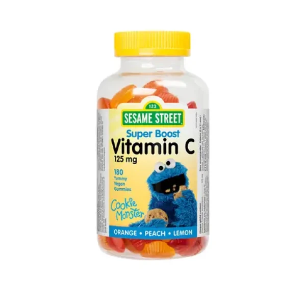 Webber Naturals Vitamín C 125 mg Vegan 180 gummies (15269)