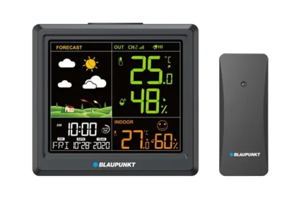 Blaupunkt WS25BK čierna / meteorologická stanica (WS25BK)