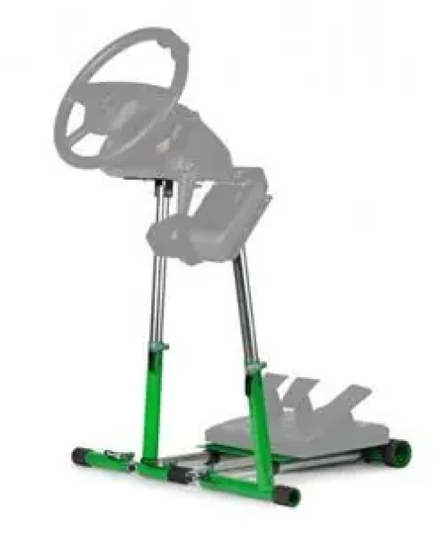 Wheel Stand Pro Farm Truck V3 zelený / Stojan na volant a pedále / nastaviteľná šírka / RGS modul (5907734782774)