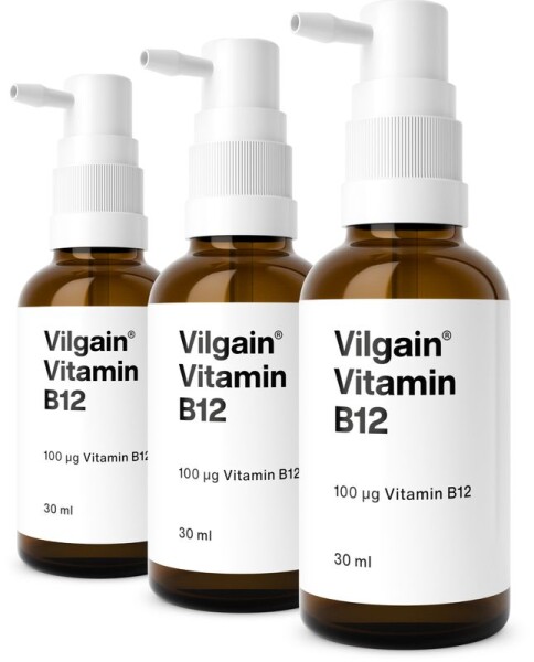 Vilgain Vitamín B12 – 3× 30 ml