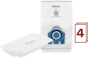 Miele HyClean Pure GN Vrecká do vysávača 4ks / pre Complete C2 C3 Classic C1 S8 S5 S2 (12421130)