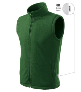 Next fleecová vesta unisex bottle green 06 (štítok značky) S