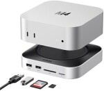 Ugreen Stacja dokująca 11w1 UGREEN CM841 USB-C / 3xUSB-A 3.2, 2xUSB-C 3.2, 2xUSB-A 3.0, NVMe, SD/TF (sivá)