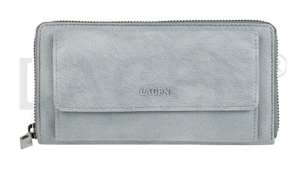 Dámska kožená peňaženka Lagen 786-017/R Ocean blue