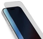 SBS Tvrdené sklo Privacy pre Apple iPhone 15 PLUS transparentné / Ochranné sklo / Privacy filter