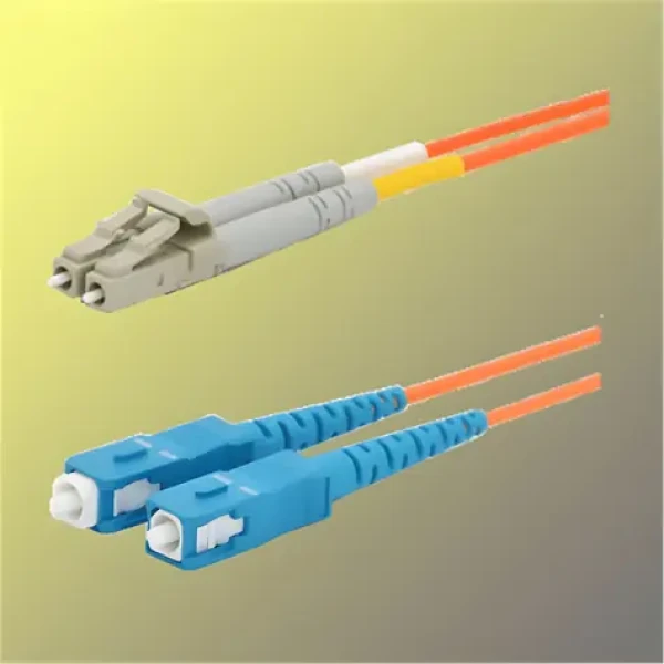 OEM LC-SC oranžová / Optický patchkábel / 62,5/125um MM / duplex / 15m / OM1