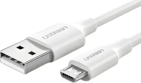 Ugreen 60141 biela / Kábel / USB-A - Micro USB / 1 m (60141)