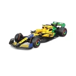 Bburago RACE Formula F1 Team McLaren MCL38 (2024) Senna Edition #4 Lando Norris