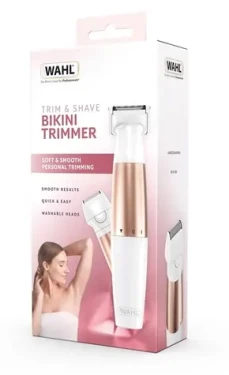 TRIMSHAVE Zastrihávač bikini biela / Zastrihávač / Akumulátorový / Min. dĺžka strihu 0,5 mm / Puzdro (3028668)