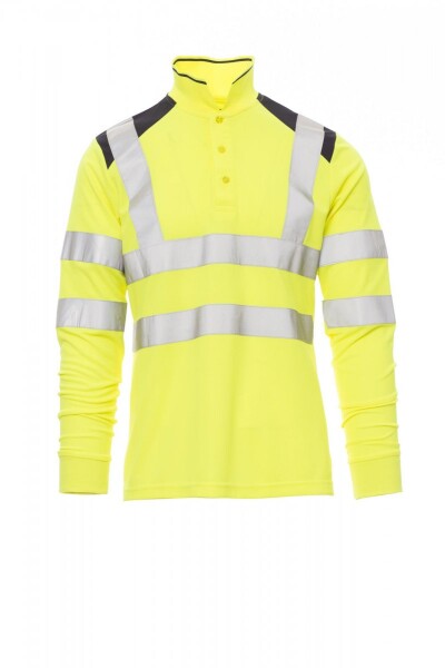 Pánska reflexná polokošeľa Payper GUARD + WINTER Farba: Žltá fluo, Veľkosť: XL (001077002801014XL)