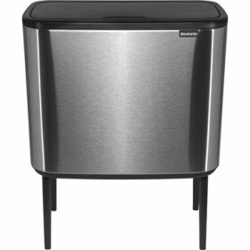 Brabantia Bo Touch Odpadkový kôš 36 L matná strieborná / 54 x 68 x 31.2 cm (315848)