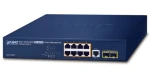 Planet GS-4210-8P2S / Switch / L2 Managed / 8x 1Gb RJ-45 / 2x SFP / PoE 802.3at / 120W / QoS (GS-4210-8P2S)