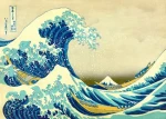 ENJOY Puzzle Katsushika Hokusai: Veľká vlna pri pobreží Kanagawy