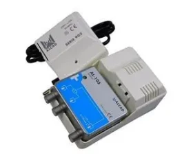 Alcad AL-105 / Napájací zdroj / aktívny širokopásmový rozbočovač / 40-862 MHz / 12 V (8425988903877)
