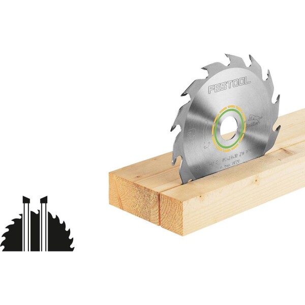 Festool HW 160x2,2x20 PW12 496301 pílový kotúč 160 x 20 x 1.60 mm Počet zubov (na palec): 12 1 ks; 496301