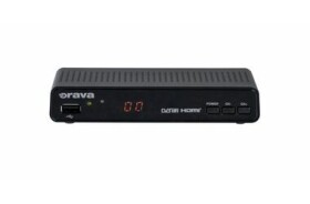Orava DVB-30 čierna / HD digitálny terestriálny prijímač DVB-T2 (DVB-30)