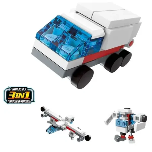 QMAN Trans Collector 3v1 2104-7 Záchranárske auto Carrier 3v1