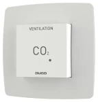 Duco CO2 Room Sensor biela / Senzor CO2 / s ovládaním / RF/káblové (0000-4604)