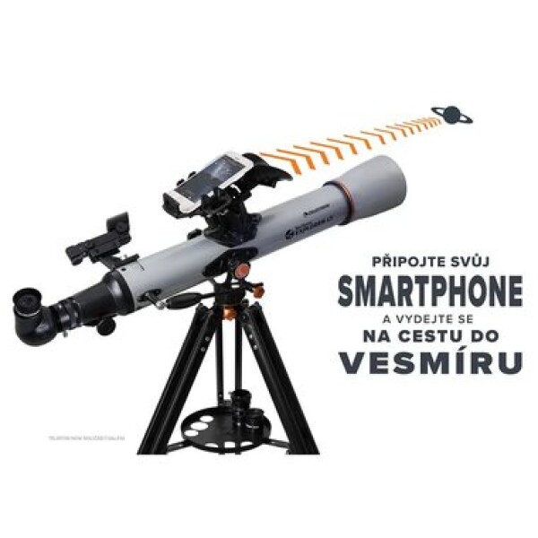 Celestron StarSense Explorer LT 70/700mm AZ / teleskop šošovkový / priemer predného člena 70mm (22450)