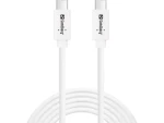 Sandberg USB 3.1 G2 2M 100W biela / kábel USB-C na USB-C 3.1 Gen 2
