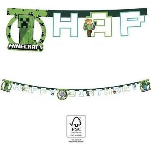 Minecraft girlanda, 2 m - Procos - Procos