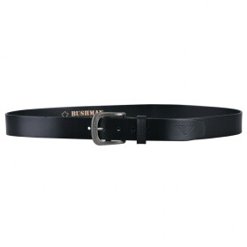 Bushman Pánsky kožený opasok Bottle Belt II, čierny 105