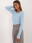 Jumper AT SW 2332 2.62 svetlo modrý S/M