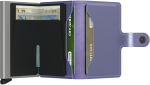Mini peňaženka Secrid Miniwallet Metallic Lila