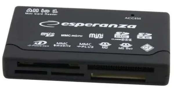 Esperanza EA119 čítačka pamäťových kariet All-in-One / USB 2.0 (MULESPCZP0004)