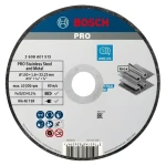BOSCH Rezný kotúč na nerezovú oceľ / Priemer 150 x 22,23 mm / Šírka rezu 1,6 mm (2608601513)