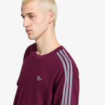 Tričko adidas Adicolor 3-stripes Oversized Tee Maroon M