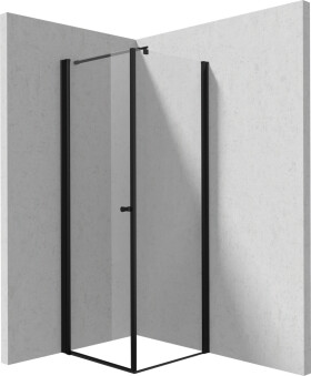 DEANTE/S - Sprchovací kút krídlovej dvere 90 pevná stena 30 KTSWN41P+KTS_N83P KERRIA/0542