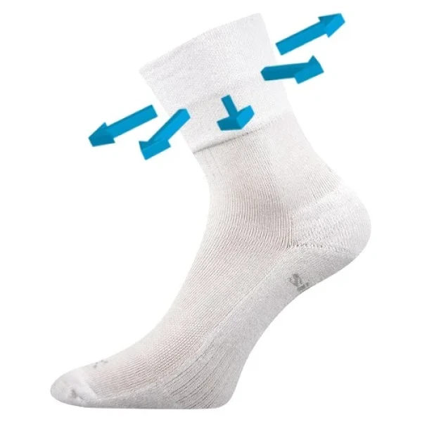 VOXX Enigma Medicine Ponožky VoXX biele 1 pár 43-46 102447