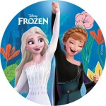 Fondánový papier ľadového kráľovstva - Frozen 15,5 cm - Dekora - Dekora