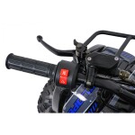 Mamido Detská benzínová štvorkolka RamiGO WILDPEAK 110CC čierno-modrá