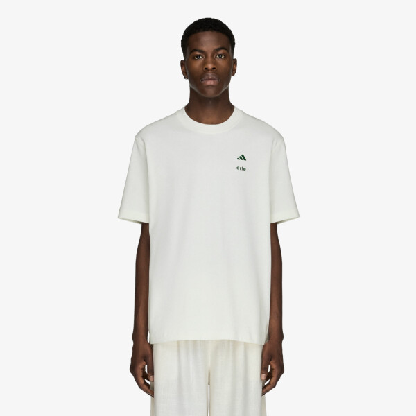 Tričko adidas x Arte Antwerp Graphic T-Shirt Off White/ Amazon Green M