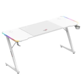 Huzaro Hero 4.8 RGB biela / Herný stôl / 160 x 60 x 74 cm (HZ-HERO 4.8 RGB WHITE)