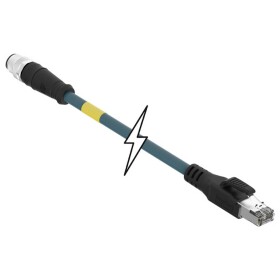 Molex upravený zástrčkový konektor pre senzory - aktory, 1201088454, piny: 4, 5.0 m, 1 ks; 1201088454