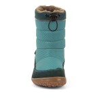 Detské zimné barefoot snehule UP TEX SNOW WOOL Petroleum G3160249-3 - 38