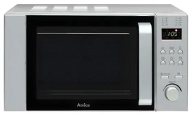AMGF20E2I stříbrná / Mikrovlnná trouba / Volně stojící / 20 l / 1200 W / Otočný talíř / 6 stupňů výkonu (1193700)